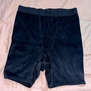 SKIMS Velour Biker Shorts